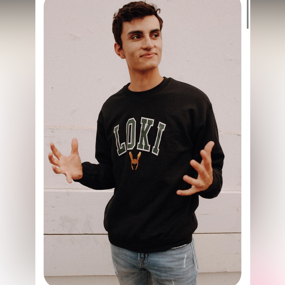 Loki‎ Trickster Tarot T Loki Laufey sweatshirt